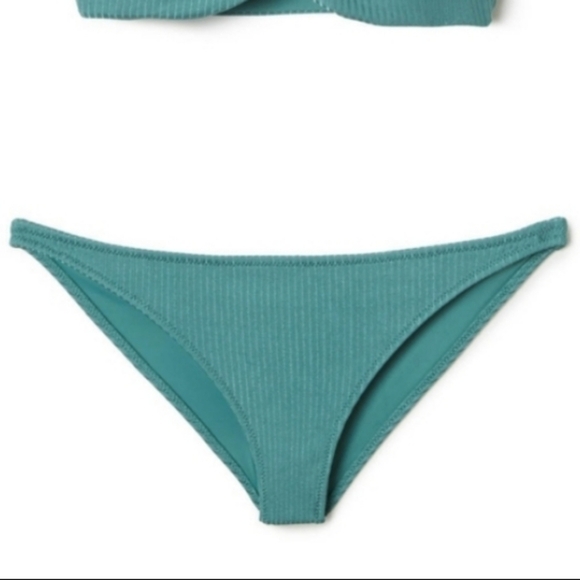 Tori Praver Aloe Marlowe Ribbed Bikini Bottom - Picture 3 of 10